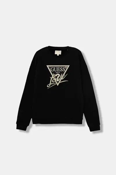 Detská bavlnená mikina Guess