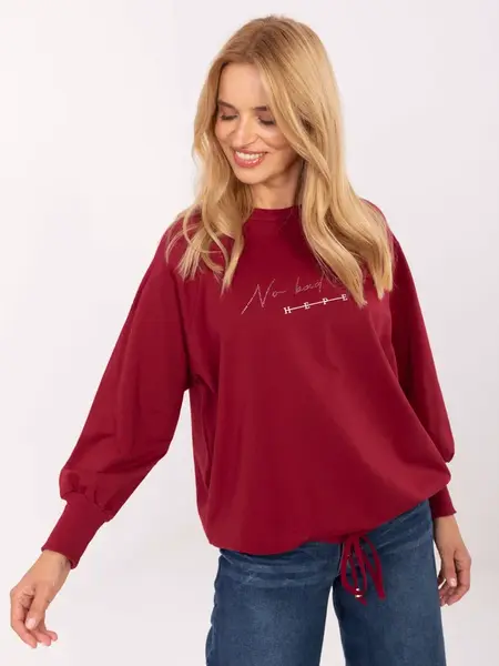 Blouse-RV-BZ-A825.48-burgundy