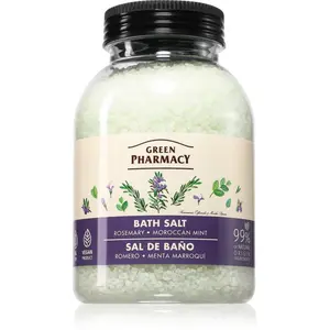 Green Pharmacy Rossemary & Maroccan Mint Bath Salt relaxačná soľ do kúpeľa 1000 g