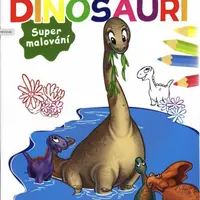 Veselá pastelka - DINOSAUŘI