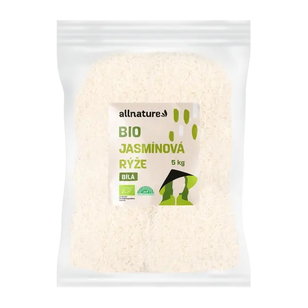 ALLNATURE Jazmínová ryža biela BIO 5 kg