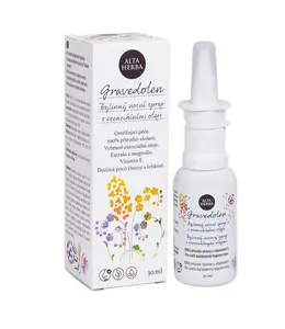 AltaHerba Gravedolen bylinný nosní sprej s esenciálními oleji 30 ml
