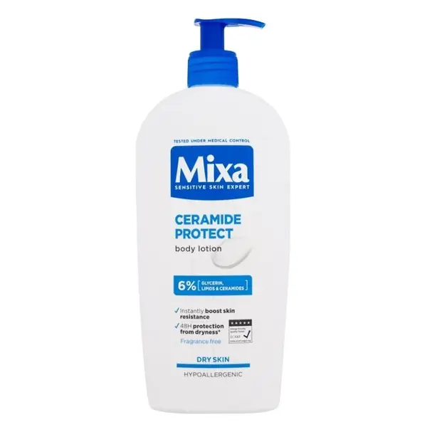 MIXA Tělové mléko Ceramide Protect 400 ml