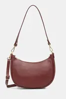 Kožená kabelka Answear.LAB vínová barva