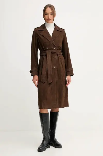 Semišový kabát Pedro del Hierro