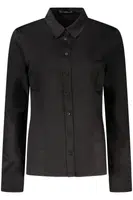 GUESS JEANS LONG SLEEVE SHIRT WOMEN BLACK