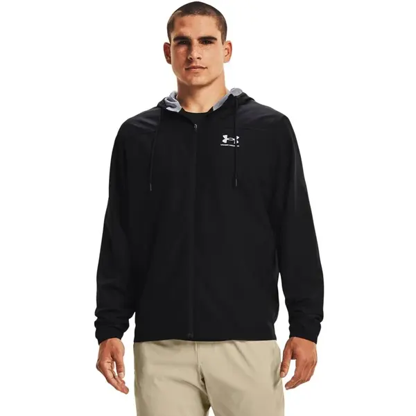 Men's jacket Under Armour SPORTSTYLE WINDBREAKER - black