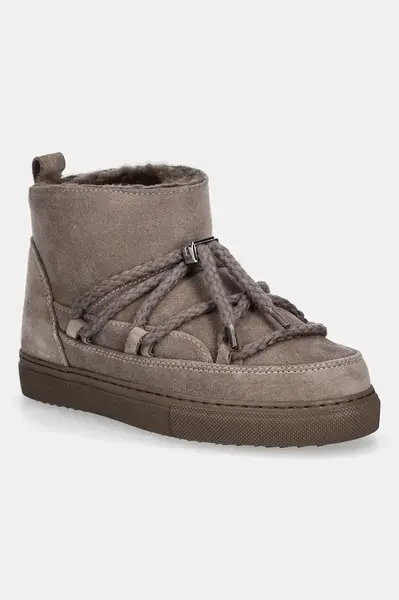 Detské semišové snehule Inuikii CLASSIC LOW