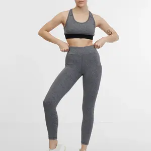 Šedá dámska melírovaná športová podprsenka ORSAY