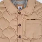 Svetlo hnedá chlapčenská prešívaná bunda GAP