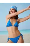 Koton Triangle Bikini Top Halter Necktie