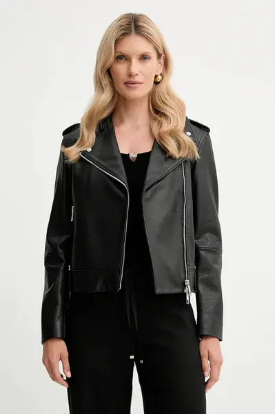 Kožená bunda BOSS Orange C Sandy