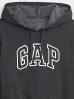 Tmavosivá dámska mikina s kapucňou GAP