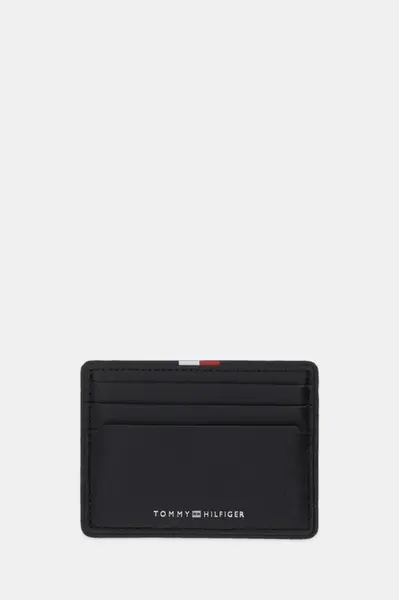 Kožené puzdro na karty Tommy Hilfiger
