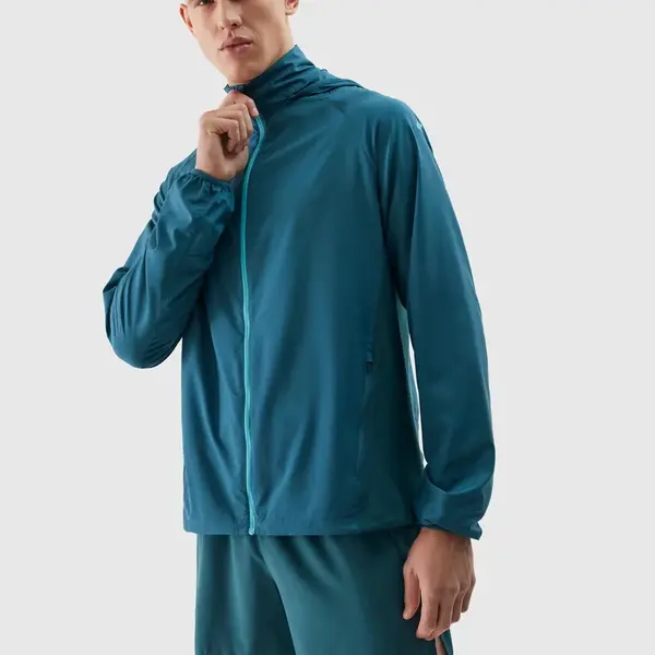 Men's Ultralight 4F Running Jacket - Sea Green