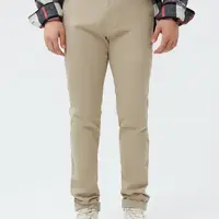 Nohavice essential khakis in skinny fit with GapFlex Béžová