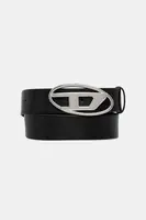 Kožený pásek Diesel OVAL D LOGO B-1DR W