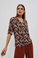 Marisse Women's Shirt L-Ko-4033 D.Oak