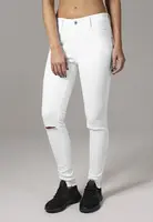 Women's jeans URBAN CLASSICS - white