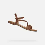 Light brown women's sandals Geox Sozy Plus - Women's