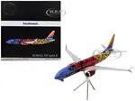 Boeing 737 MAX 8 Commercial Aircraft "Southwest Airlines - Imua One" (N8710M) Hawaiian Graphics "Gemini 200" Series 1/200 Diecast Model Airplane by G