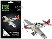 Model Kit North American P-51D Mustang Fighter Aircraft "Tuskegee Airmen Duchess Arlene 100th Fighter Squadron" United States Army Air Forces (Challe