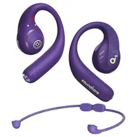 Anker Soundcore AeroFit Pro Open-ear Earbuds Bluetooth 5.3 Up to 46 Hours Playtime - Purple