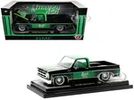 1976 GMC Sierra Grande 15 Pickup Truck "Quaker State" Black with Green Top Graphics and Interior Limited Edition to 6650 pieces Worldwide 1/24 Diecas