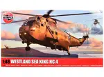 Level 4 Model Kit Westland Sea King HC.4 Helicopter with 4 Scheme Options 1/48 Plastic Model Kit by Airfix