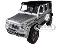 Mercedes Benz G500 4X4 2 Silver 1/18 Model Car by Autoart