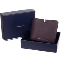 TOMMY HILFIGER MEN&#39;S WALLET BROWN