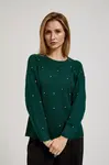 Marisse Sweater With Rhinestones
