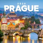 Poznámkový kalendář Praha 2026 - nástěnný kalendář