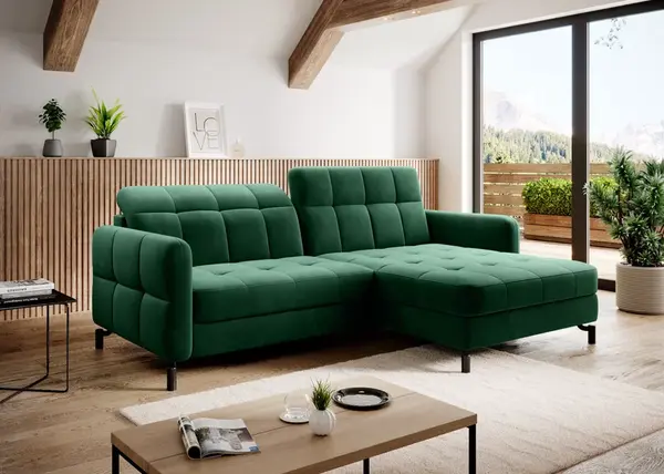 Sedací souprava Lorelle Provedení: Pravá varianta, látka: Kronos 19