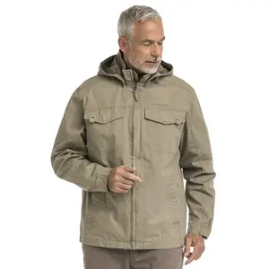 Bushman Pánska prechodná bunda Hendrik, hnedá XL