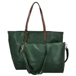 Dámsky set kabeliek tmavo zelený - Paolo bags Yema