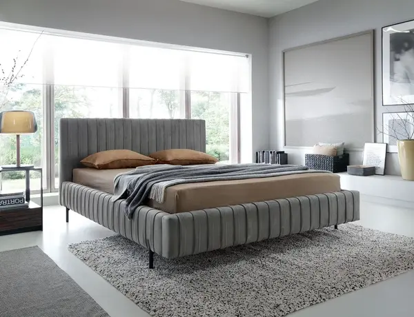 Postel Plissa Rozměr: 160 x 200 cm, látka: Nube 5