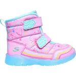 Skechers ILLUMI-BRIGHTS-POWER PAINT Dievčenská zimná obuv, ružová, veľkosť