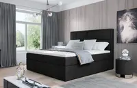 Boxspring Meron Rozměr: 140 x 200 cm, látka: MatVelvet 99