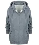 Pri Unzipped kangaroo sweatshirt with hood DYLAN