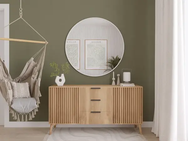 Zrcadlo Elistul Rozměry: 80 cm, Varianta: Bez osvětlení