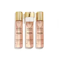 CHANEL COCO MADEMOISELLE TWIST AND SPRAY SADA NÁPLNÍ EAU DE PARFUM - 3X20ML NÁPLŇ 3x 20 ml