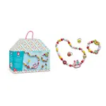 Janod Atelier Sada Výroba šperkov Drevené korálky Kvetinová záhrada 4 ks