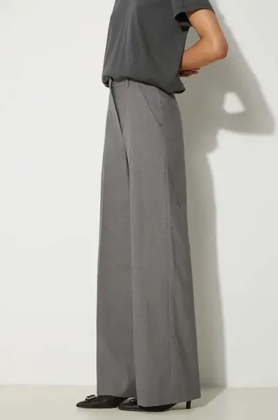 Vlnené nohavice Kenzo Cool Wool Wide Pants