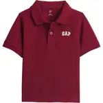 GAP V-FRCH SS LOGO PIQUE POLO Dětské polo tričko, červená, velikost