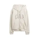 GAP V-GAP HERITAGE FZ HD Dámská mikina, šedá, velikost