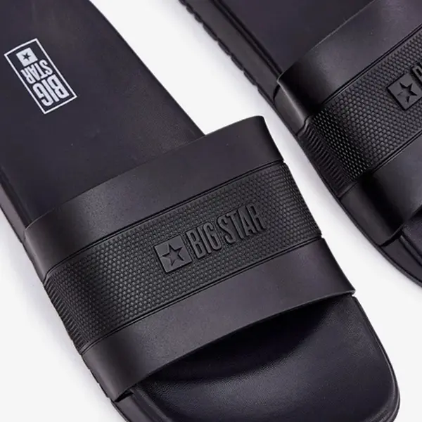 BIG STAR SHOES Lehké Pánské Sandály Big Star NN174696 Tmavě Modré