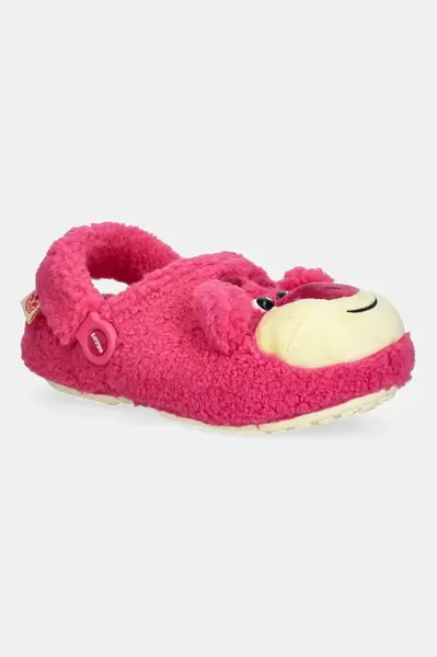 Pantofle Crocs Classic Lined Pixar Lotso Clog růžová barva, 211758