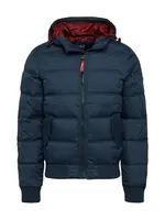 INDICODE JEANS Zimná bunda 'Adrian'  námornícka modrá