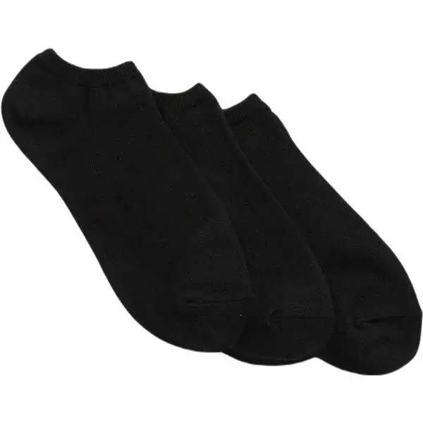 GAP BAS ANKLE 3PK Dámske ponožky, čierna, veľkosť UNI